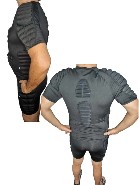 Remera Rugby Con Protecciones Marca Impacto Citideportes
