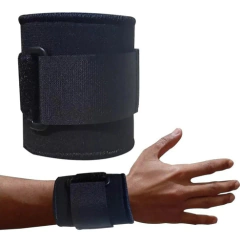 Muñequera Regulable Abrojo Gimnasio Pesas Fitness Body Therm - comprar online