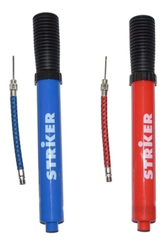 Inflador Para Pelotas Doble Accion Con Picos Striker - comprar online