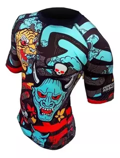 Rashguard Graplling Bjj Mma Kick Boxeo Thai Fight Effect OKAMI - Citideportes