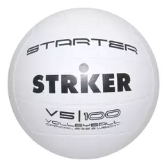 Pelota De Voley Profesional Striker Color Blanco