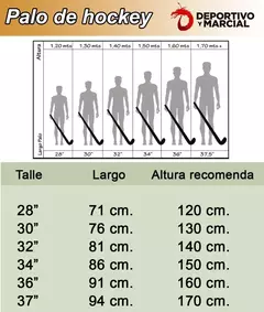 Palo Hockey Ez Life Fibra De Vidrio Trainer - Citideportes