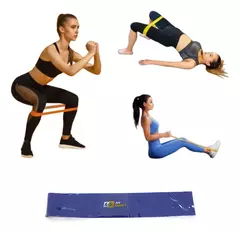 Set 3 Bandas Circulares Varias Resistente Tonificación Pierna , kinesio - tienda online