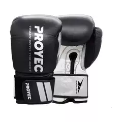 Guantes De Boxeo 14oz Proyec Gold Pro Cuero 100% Natural