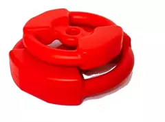 Discos De 2,5kg Pvc Con Manijas Agarre Entrenamientos