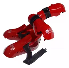 Combo Taekwondo Guante +protector Pie Granmarc Niños