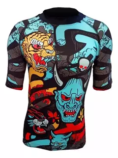 Rashguard Graplling Bjj Mma Kick Boxeo Thai Fight Effect OKAMI - comprar online