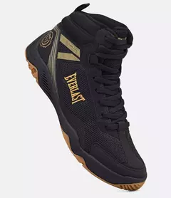 Zapatilla Bota Everlast Suela Plana Levantamiento Training Beige - Citideportes