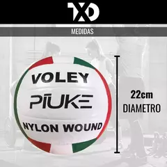 Pelota Voley Soft Touch Pegada Entrenamiento Piuke - Citideportes