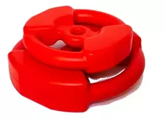 Discos De 5kg Pvc Con Manijas Agarre Entrenamientos en internet