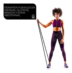 Super Banda Elástica Dominadas Fitness Tensión Media 3,2 - comprar online