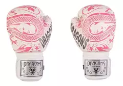 Guante Boxeo Dama 12 Oz Marca Dragons Premium