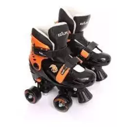 Patines Artisticos Botas Extensibles Rosa 4 Ruedas Rollers - comprar online