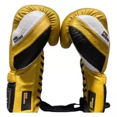 Guante Boxeo Kick Boxing Cuero Vacunó Proyec 14oz