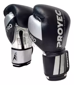 Guantes De Boxeo 14oz Proyec Gold Pro Cuero 100% Natural