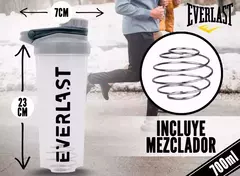 Vaso Shaker Everlast Premium Proteínas C/ Batidor De Acero - comprar online