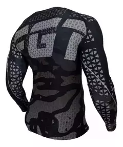 Rashguard Jiujitsu Grappling Mma Kick Mod Black - comprar online