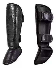 Combo Junior Guante + Tibiales Marca Dragons Kick Mma Thai - Citideportes