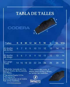Codera Profesional Deportiva De Alto Impacto Marca Impacto