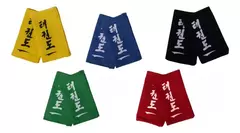 Par De Puntas Cinturon De Taekwon-do Colores Oficial Itf Wtf
