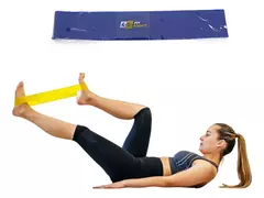 Set 3 Bandas Circulares Varias Resistente Tonificación Pierna , kinesio - Citideportes