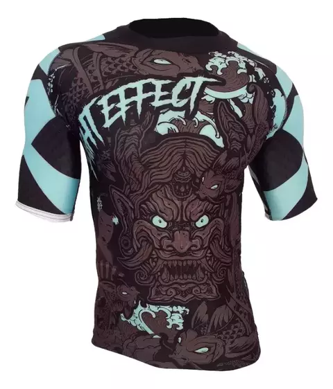 Rashguard Graplling Bjj Mma Kick Boxeo Thai Fight Effect NINGYO
