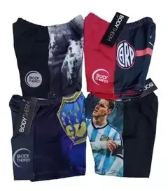 Malla Niños Uv50 Marca Body Therm Equipos Futbol Y Cómics ! - comprar online