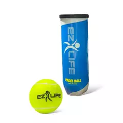 Tubo Pelotas Padel Marca Ez Life ,citideportes