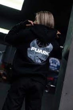 Hoodie buzo frizado Oversize Marca Fuark Gym Culturismo Mod Element unisex