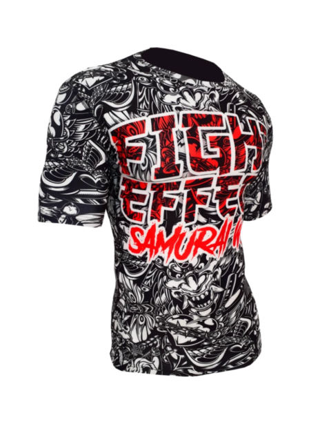Rashguard Graplling Bjj Mma Kick Boxeo Thai Fight Effect SAMURAI