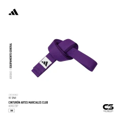 Cinto Judo, Karate, Aikido, Taekwondo adidas, Citideportes - comprar online