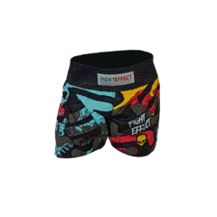 Short Muay Thai Kick Boxing Marca Fight Effect !
