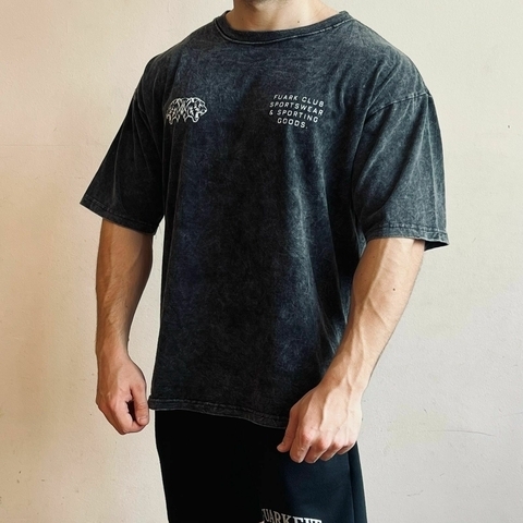Remera Fuark Oversized Culturismo Crossfit PREWASH DUALITY