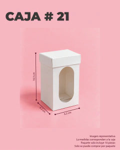 CAJA MOÑOS 10 PZAS - MOLdes creativos