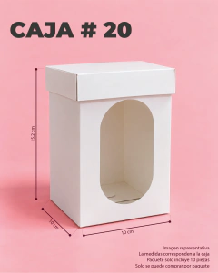 CAJA FLORES CAMPO 10 PZAS en internet