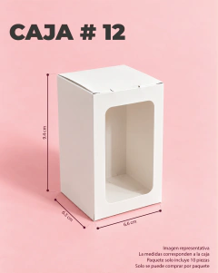 CAJA FLORES 10 PZAS - tienda en línea