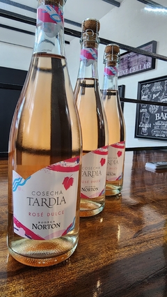 Espumante Cosecha Tardia Rosado Dulce 750 ml - comprar online