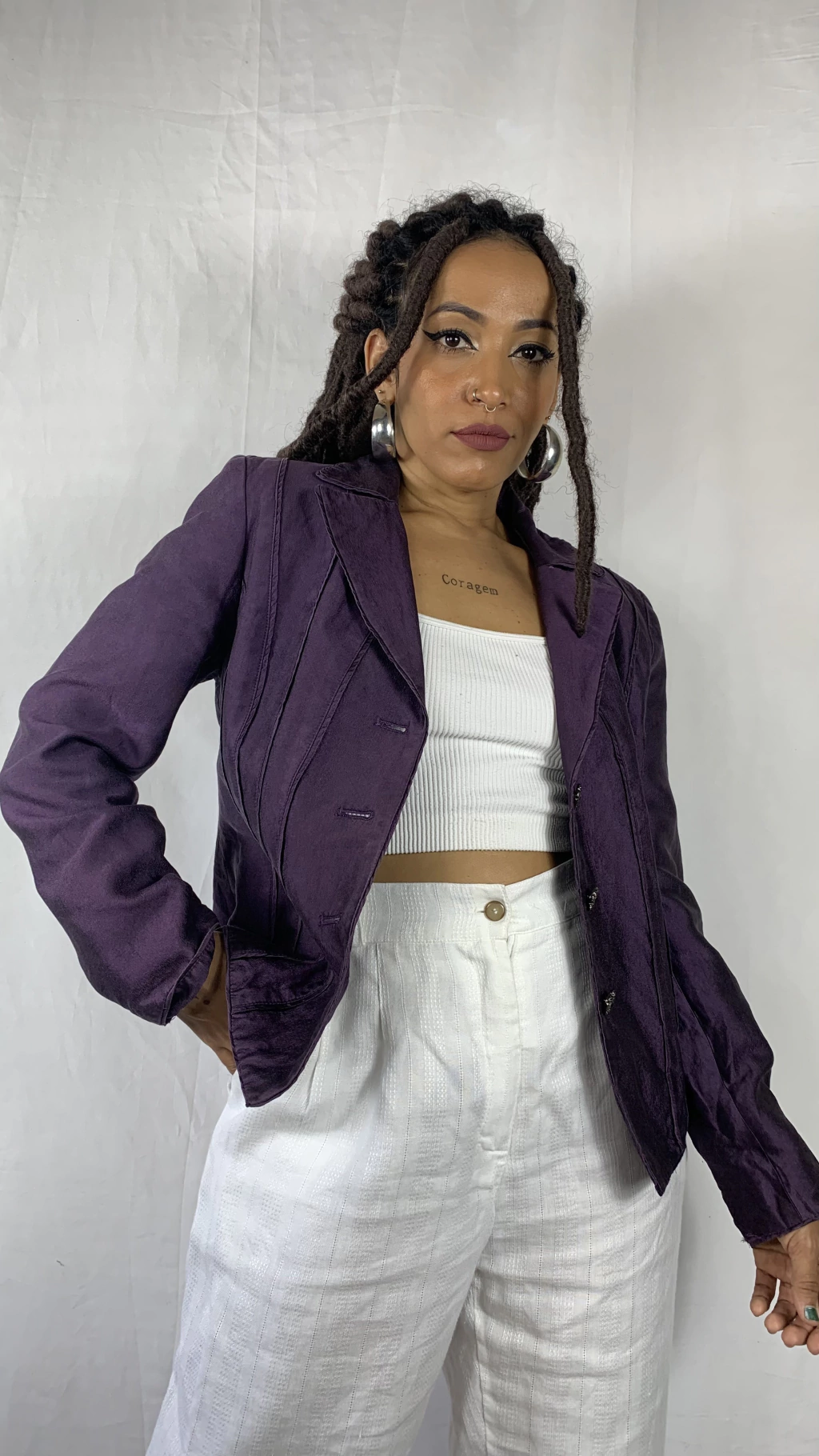 Blazer Violeta metalizado