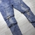 CALÇA JOGADOR RASGADA - BROW JEANS - RL STORE