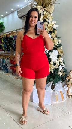 Macacão Lady Vermelho G