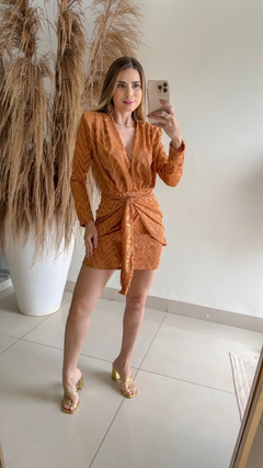 vestido Karyne Cobre - comprar online