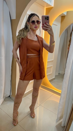Conjunto Marly G Marrom