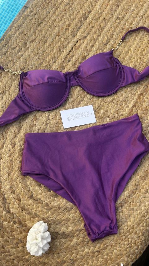 Biquíni Cancun P Roxo - comprar online