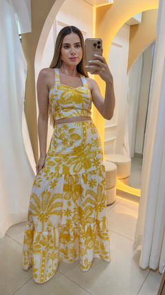 Conjunto Tamy Amarelo Folhagem - comprar online