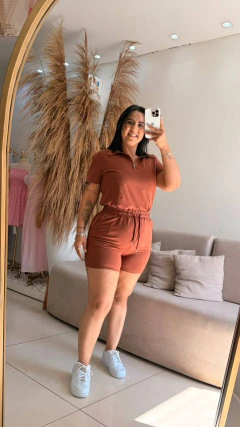 Conjunto Diana GG Marrom