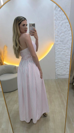 Vestido Valeria Listra Chiclete - comprar online