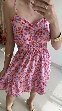 Vestido Iva Rosa/Lilás - comprar online