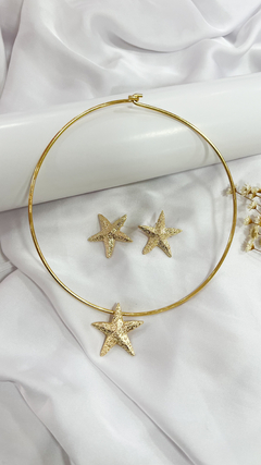 Chocker Estrela Dourado - comprar online