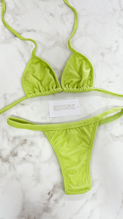 Biquini Fita Leandra G Verde - comprar online