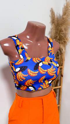 Croped Retro Tropical